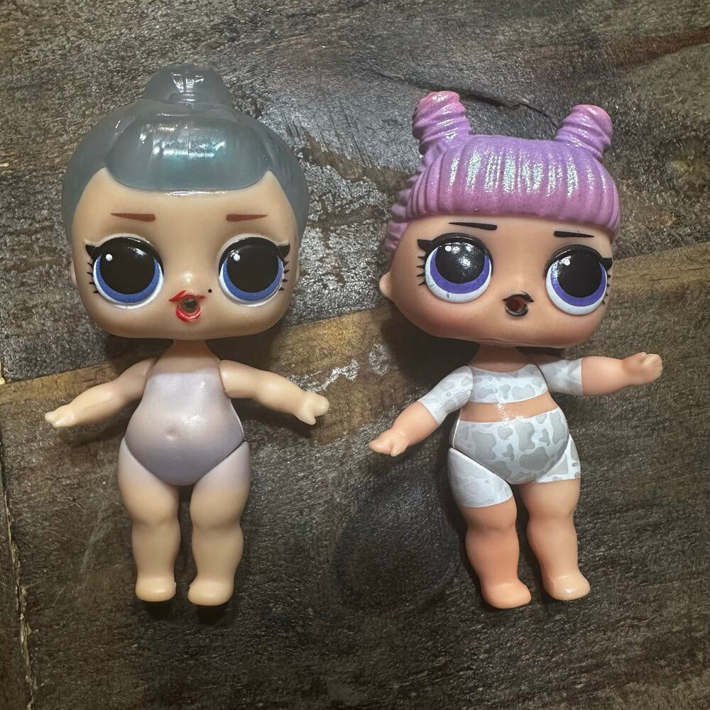 Two LOL Surprise Dolls